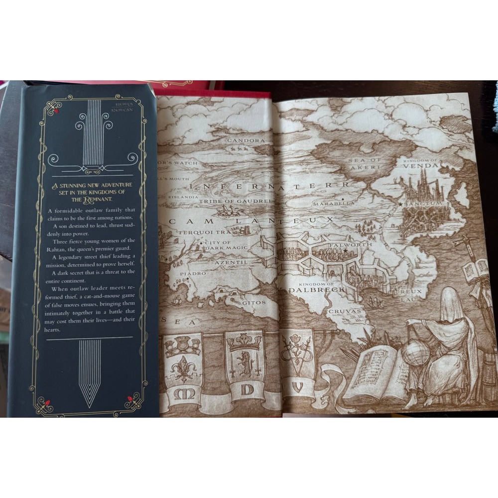 Mary E Pearson Dance Of Thieves Vow Of Thieves Duology 1st Edition Hardcover - Picture 3 of 9